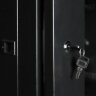 Шкаф настенный 19", 9U GYDERS GDR-96035B стеклянная дверь, черный