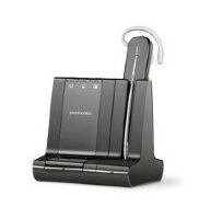 Plantronics W740/A-APP51, Savi, беспроводная гарнитура PL-W740/A-APP51 с электронным микролифтом для Polycom