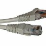 Патч-корд 0.4м, RJ45-RJ45, категория 5е, серый SINELLS RJ45-RJ45-5-0.4